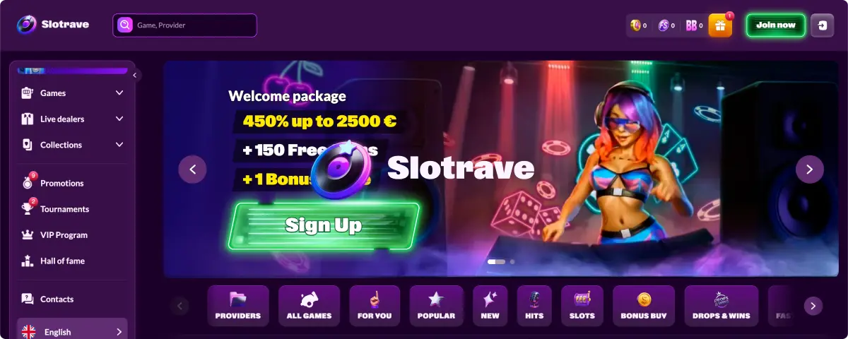 Slotrave Sve-u-jednom Kazino Platforma